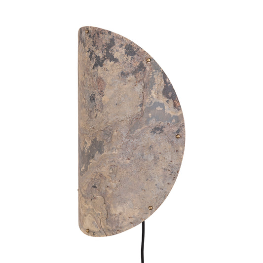 Hen Natuurstenen Fineer Wandlamp Groot 61x51x23 cm