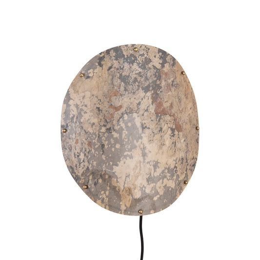 Hen Natuursteen Fineer Wandlamp Klein 46x40x18 cm