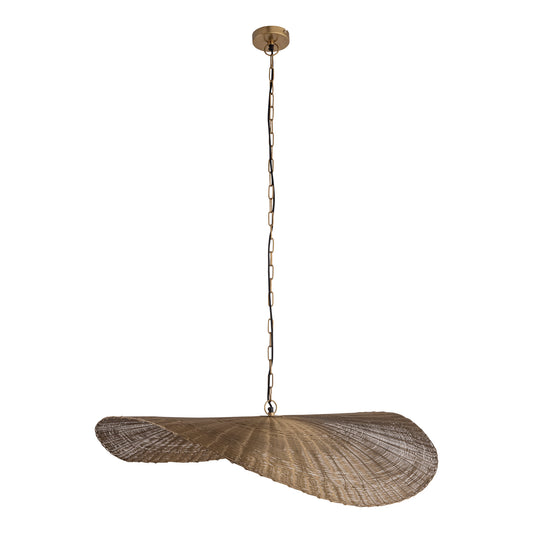 Shauney Gouden IJzeren Golvende Hanglamp Rond L 29x100x72 cm