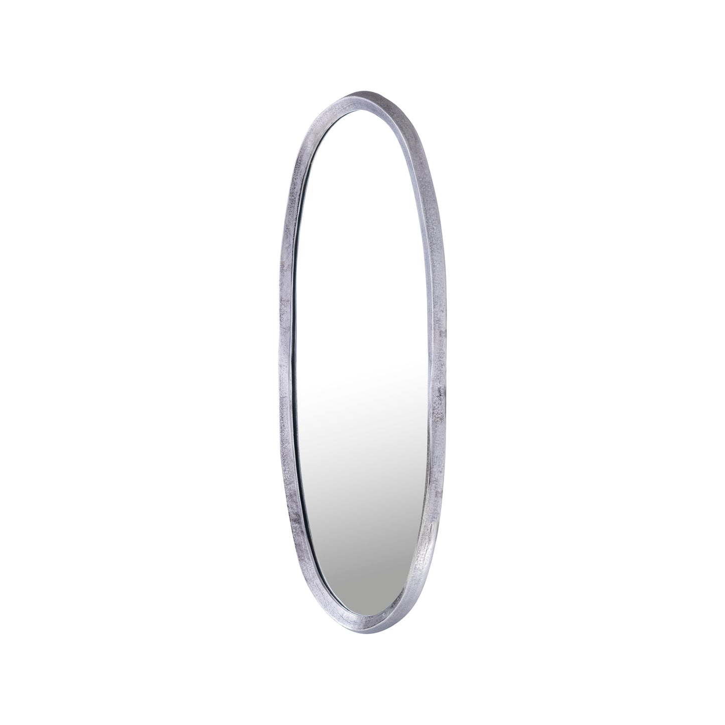Limera Nickel Alu Oval Mirror Irregular Border S
