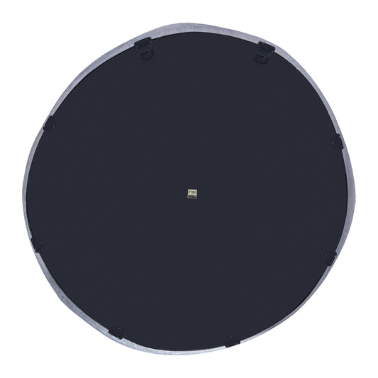 Limera Nickel Aluminium Ronde Spiegel Met Onregelmatige Rand L 115x115x2 cm
