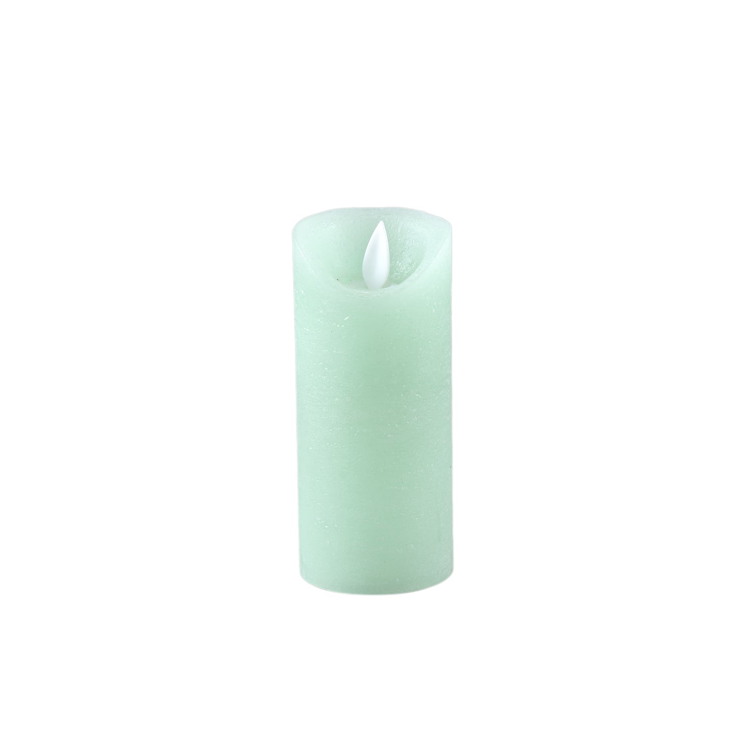 LED Kaars Rustiek Salieblaad Met Bewegende Vlam XS - Set van 12 Stuks - 12 Sets 12.5x5.5x5.5 cm