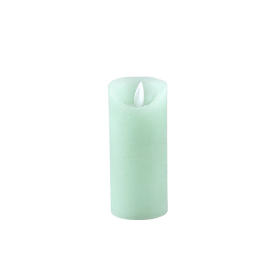 LED Kaars Rustiek Salieblaad Met Bewegende Vlam XS - Set van 12 Stuks - 12 Sets 12.5x5.5x5.5 cm