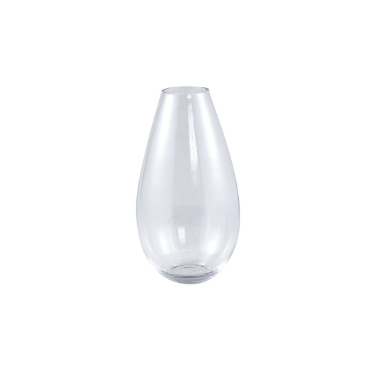 Alcide Helder Rond Glazen Vaas Set van 6 Stuks - 6 Sets 36x20x20 cm