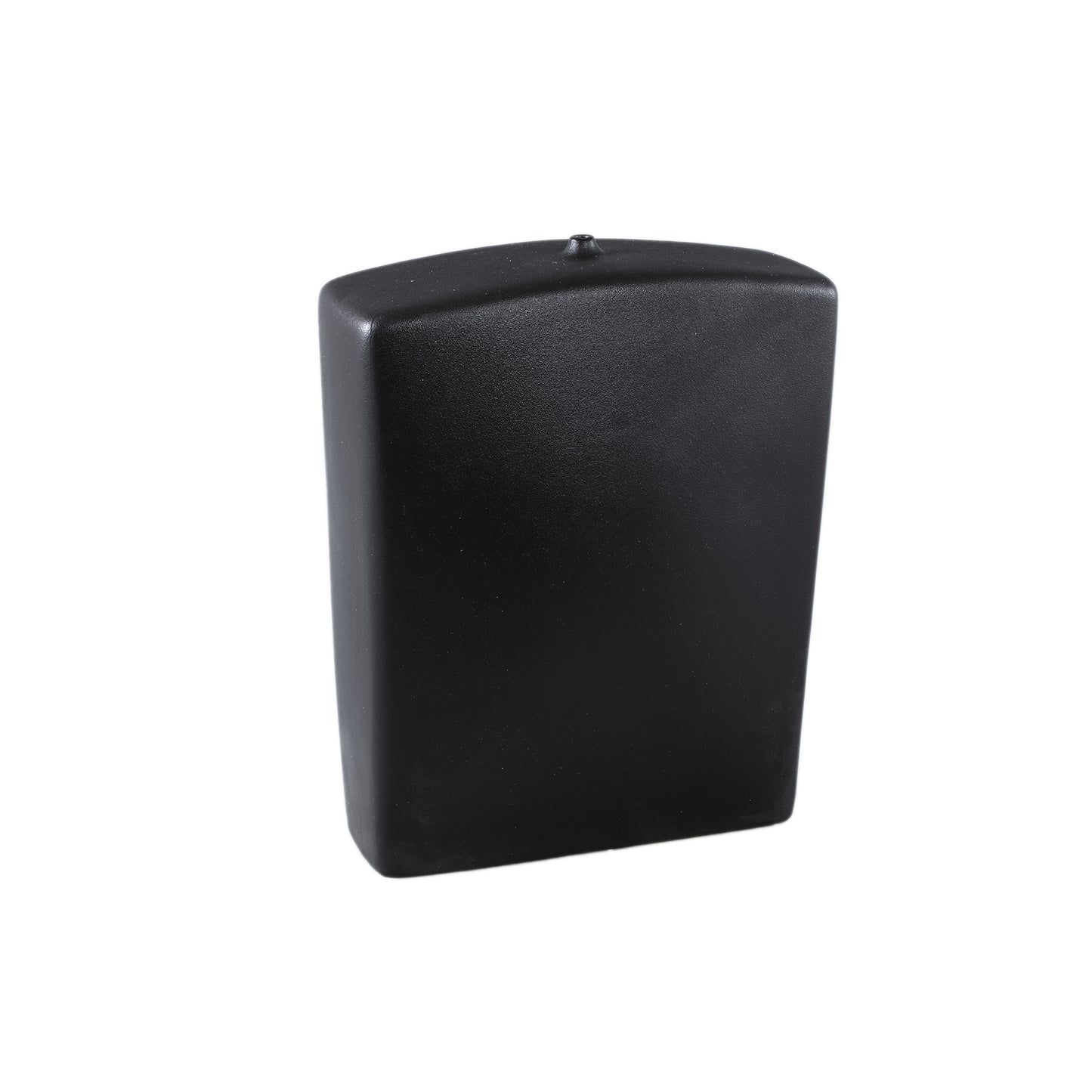 Janettee Zwarte Rechthoekige Keramische Fles S 50x40x15 cm