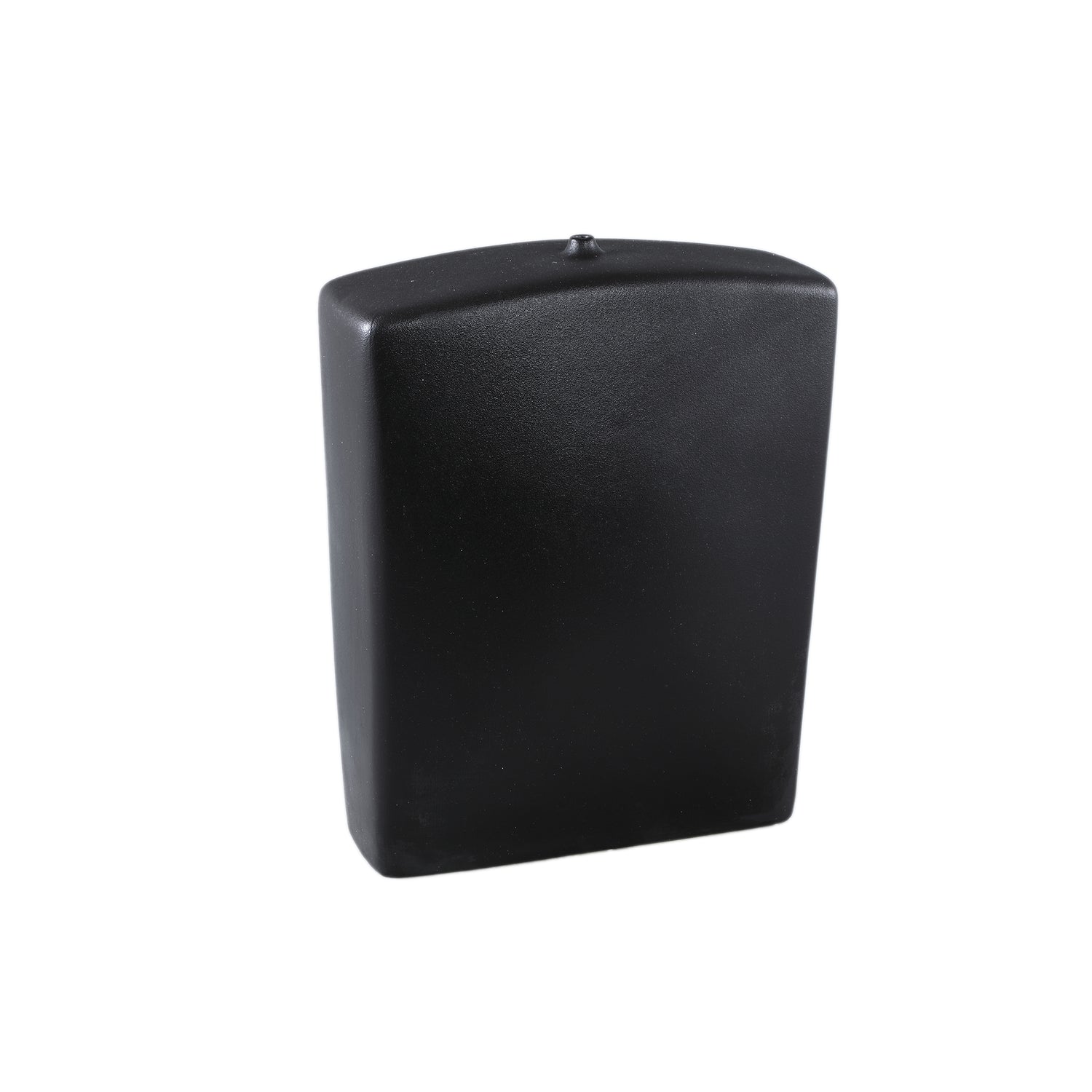 Janettee Zwarte Rechthoekige Keramische Fles S 50x40x15 cm