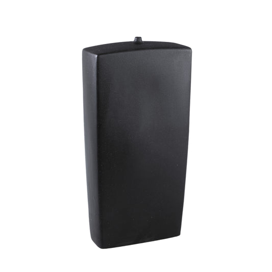 Janettee Zwarte Rechthoekige Keramische Fles L 60x30x12.5 cm