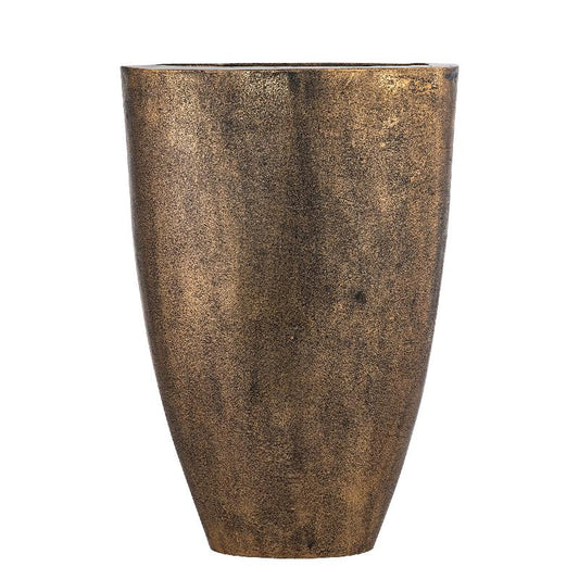 Qasem Metalen Pot Ovaal Hoog 61x42x27 cm