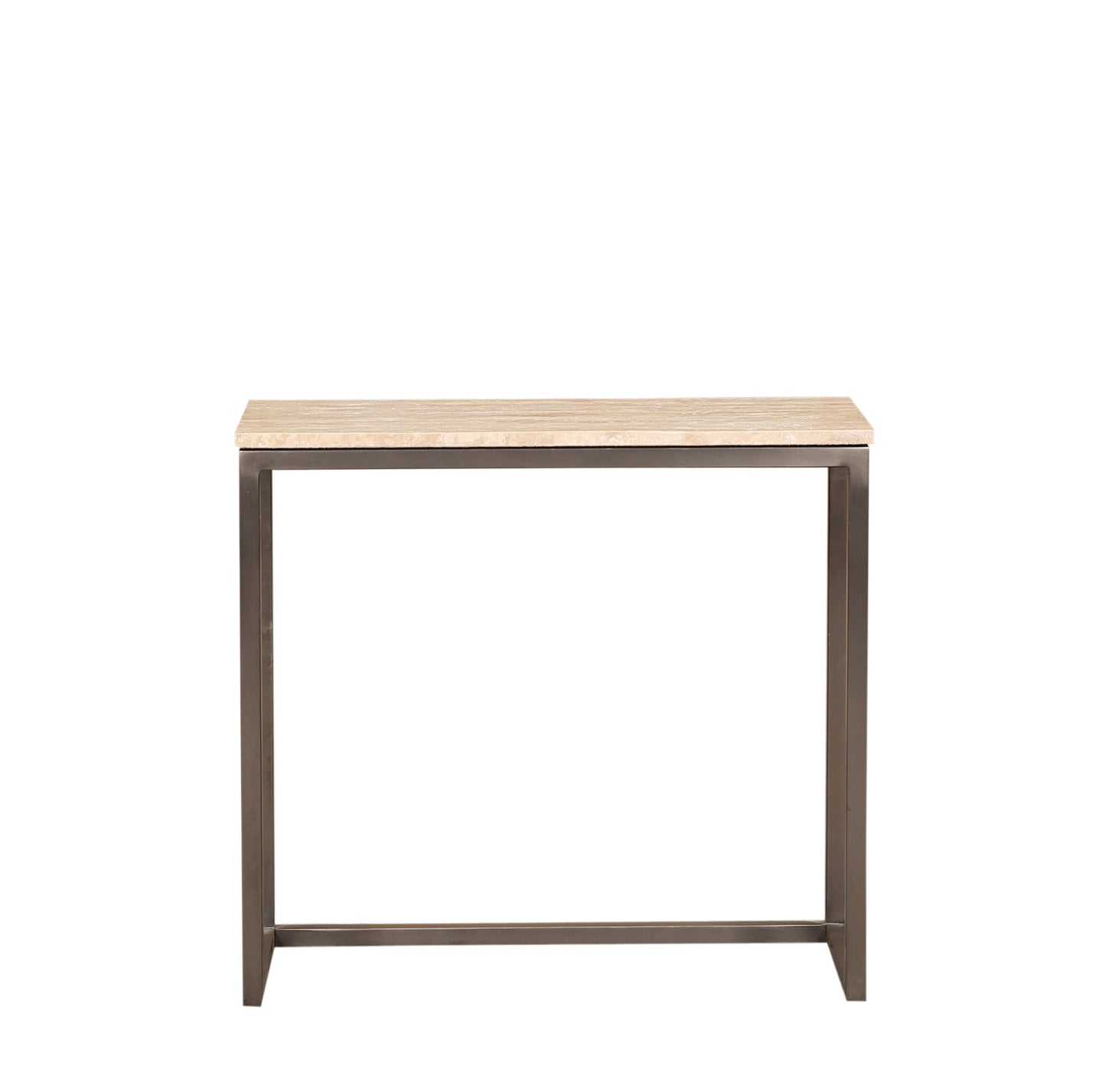 Zoah Black Travertine Rectangle Sidetable SV3