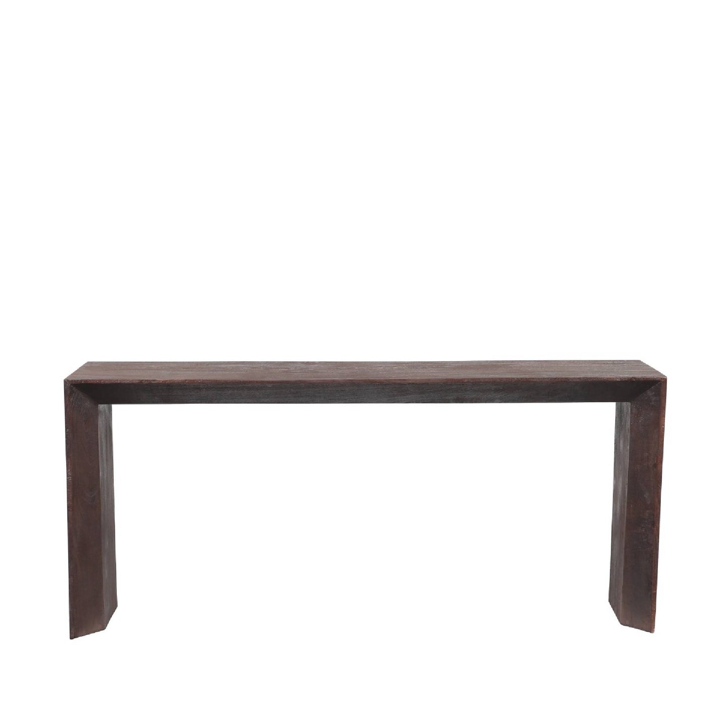 Kyro Brown Mango Wood Rectangle Sidetable