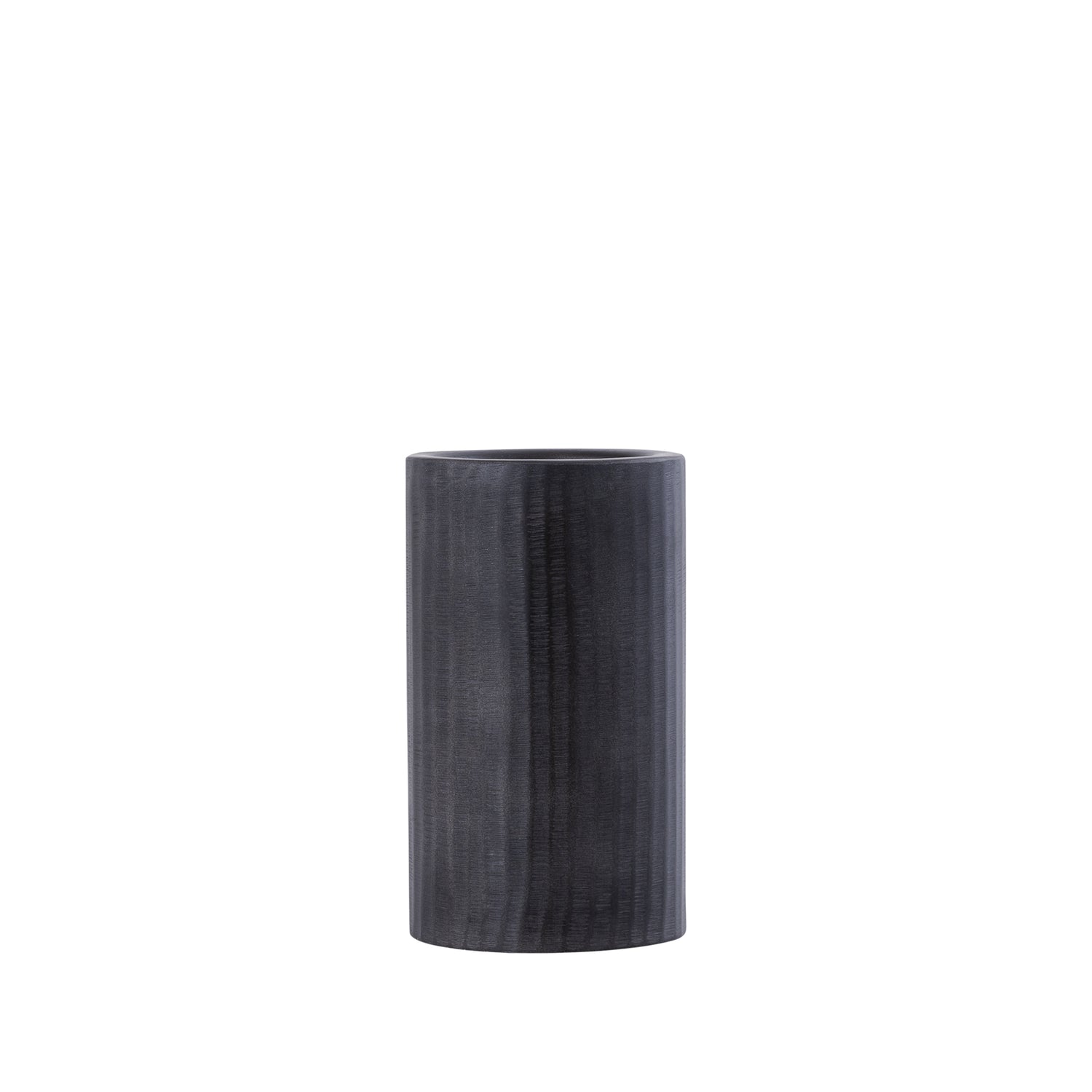 Jowad Grafiet Aluminium Kandelaar Ribbel S Set van 4 - 4 Sets 21.5x13x13 cm