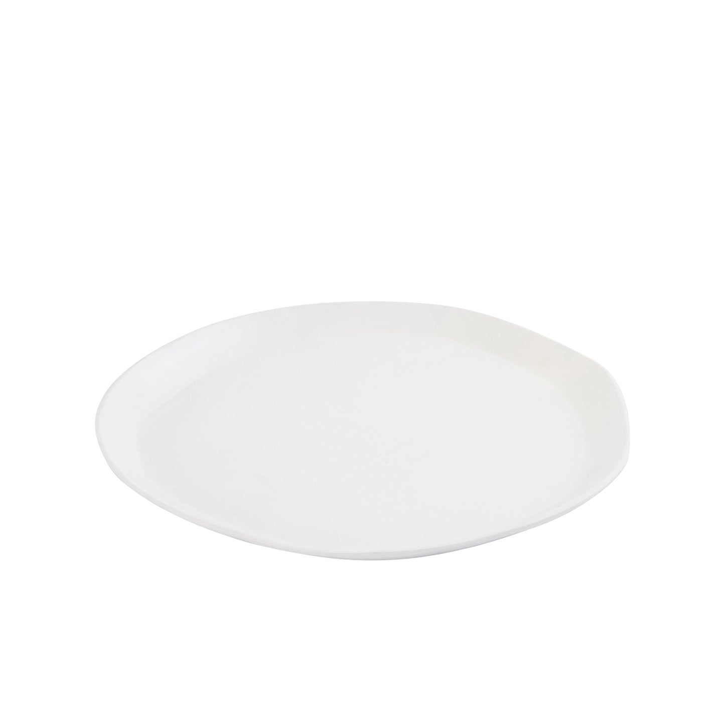 Elzye Cream Casted Alu Round Plate Middle