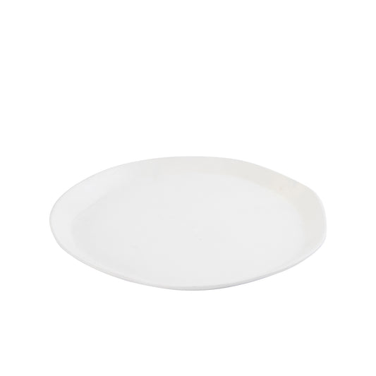 Elzye Cream Casted Alu Round Plate Middle