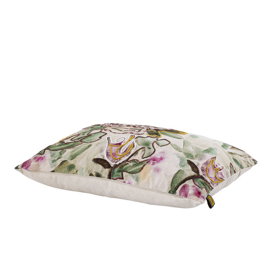 Ayumi Roze Rechthoekig Katoenen Kussen Set van 4 Abstract - 4 Sets 40x60x3 cm