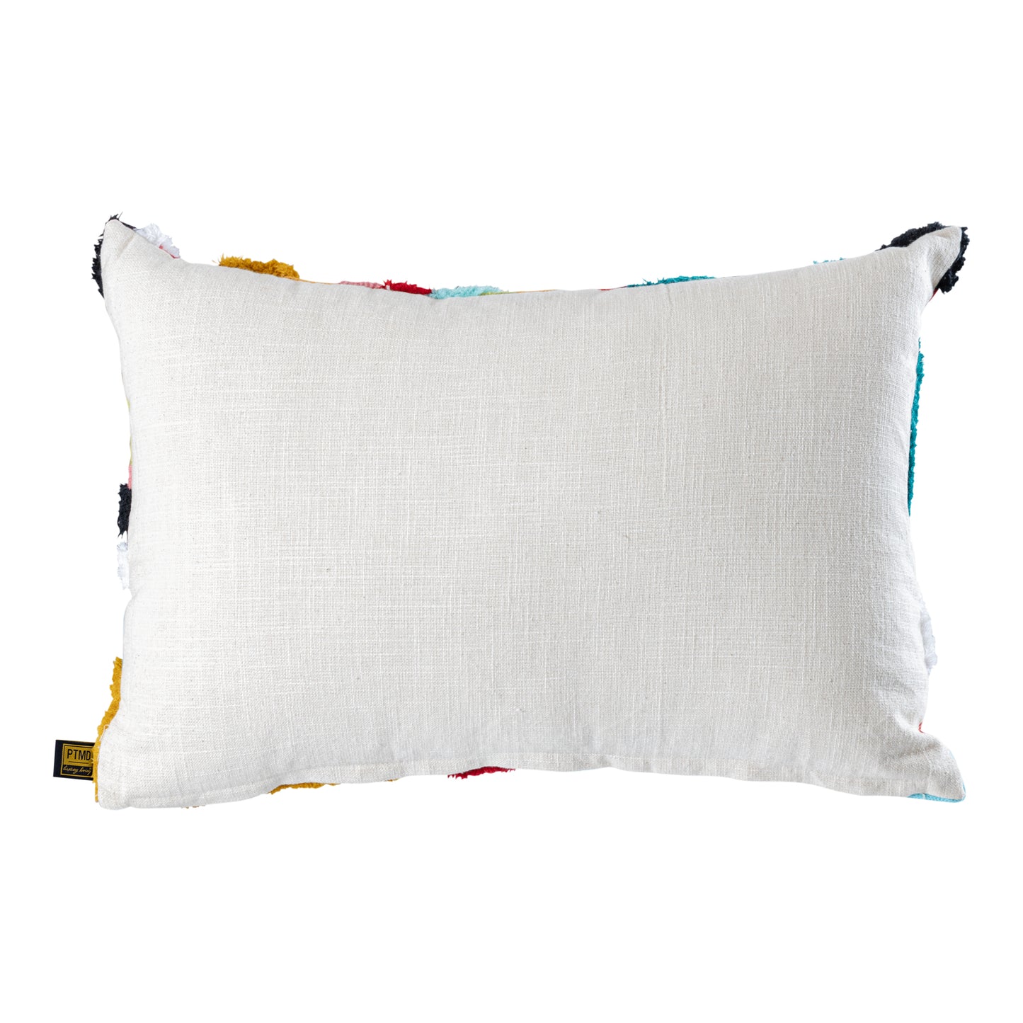 Courtneay Blauw Rechthoekig Borduurkussen Lijnen – Set van 2 Stuks - 2 Sets 40x60x4 cm