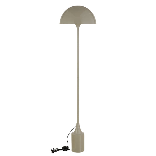 Tanaiya Cream Round Iron Floor Lamp Round Cap