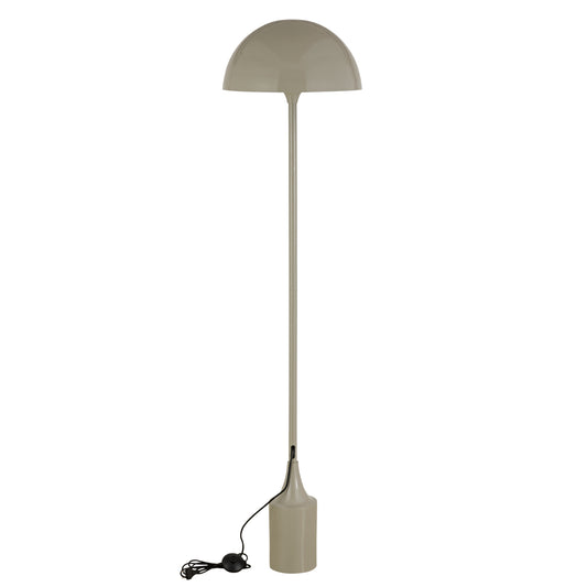 Tanaiya Crème Ronde Ijzeren Vloerlamp Met Ronde Kap 163x41x41 cm