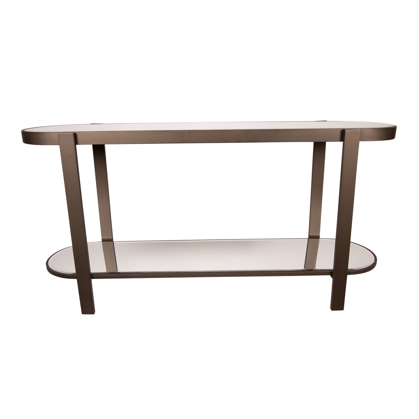 Yozan Console Table Mirror Metal Legs