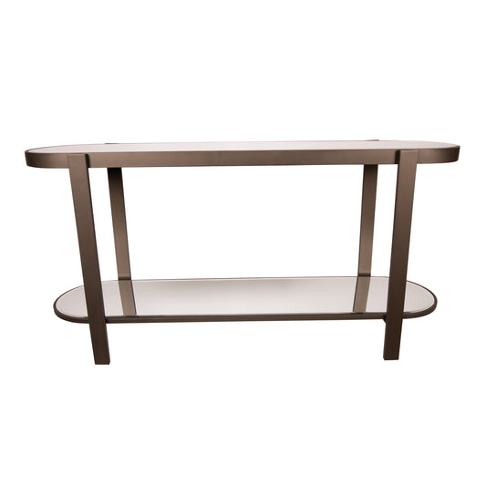 Yozan Console Table Mirror Metal Legs