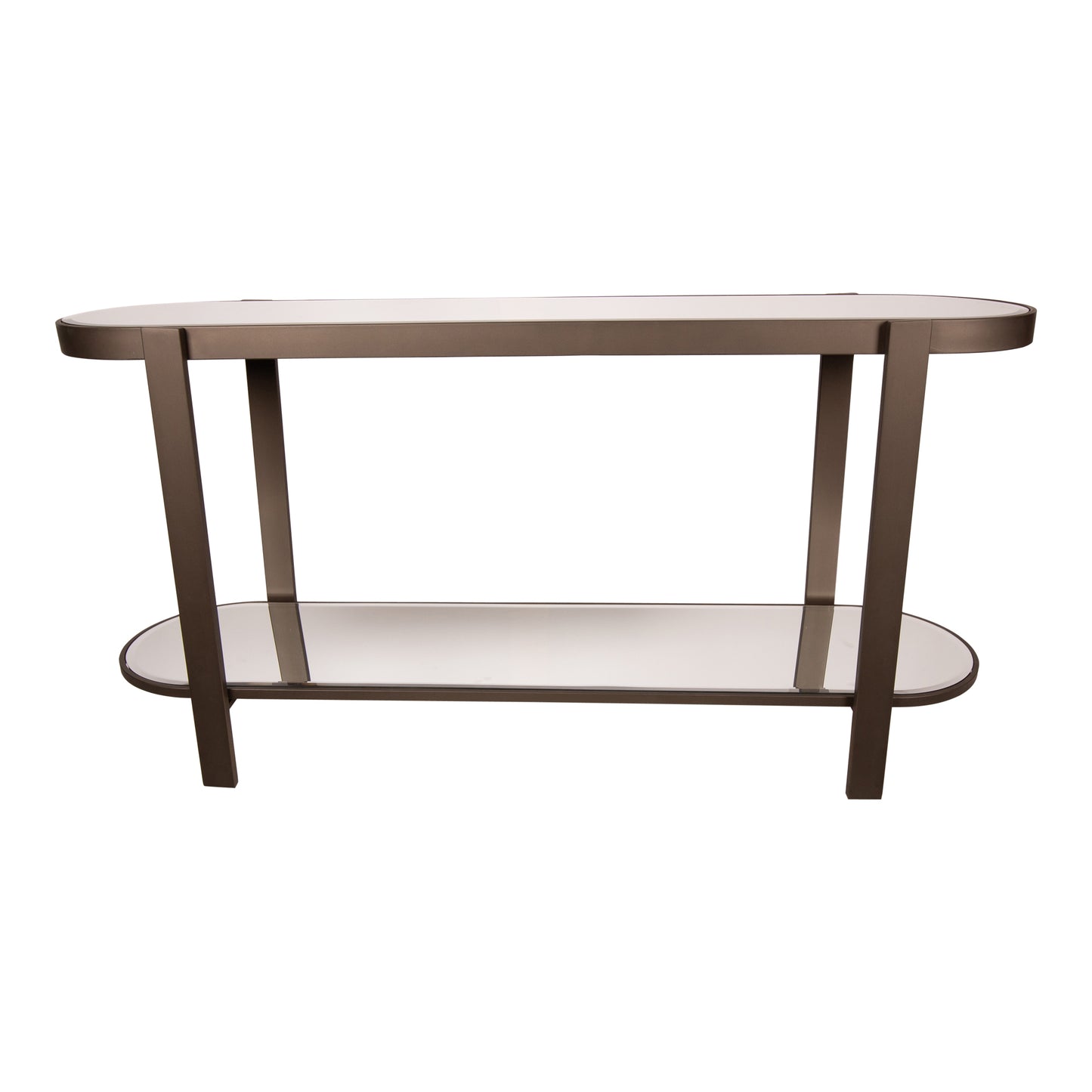 Yozan Console Table Mirror Metal Legs