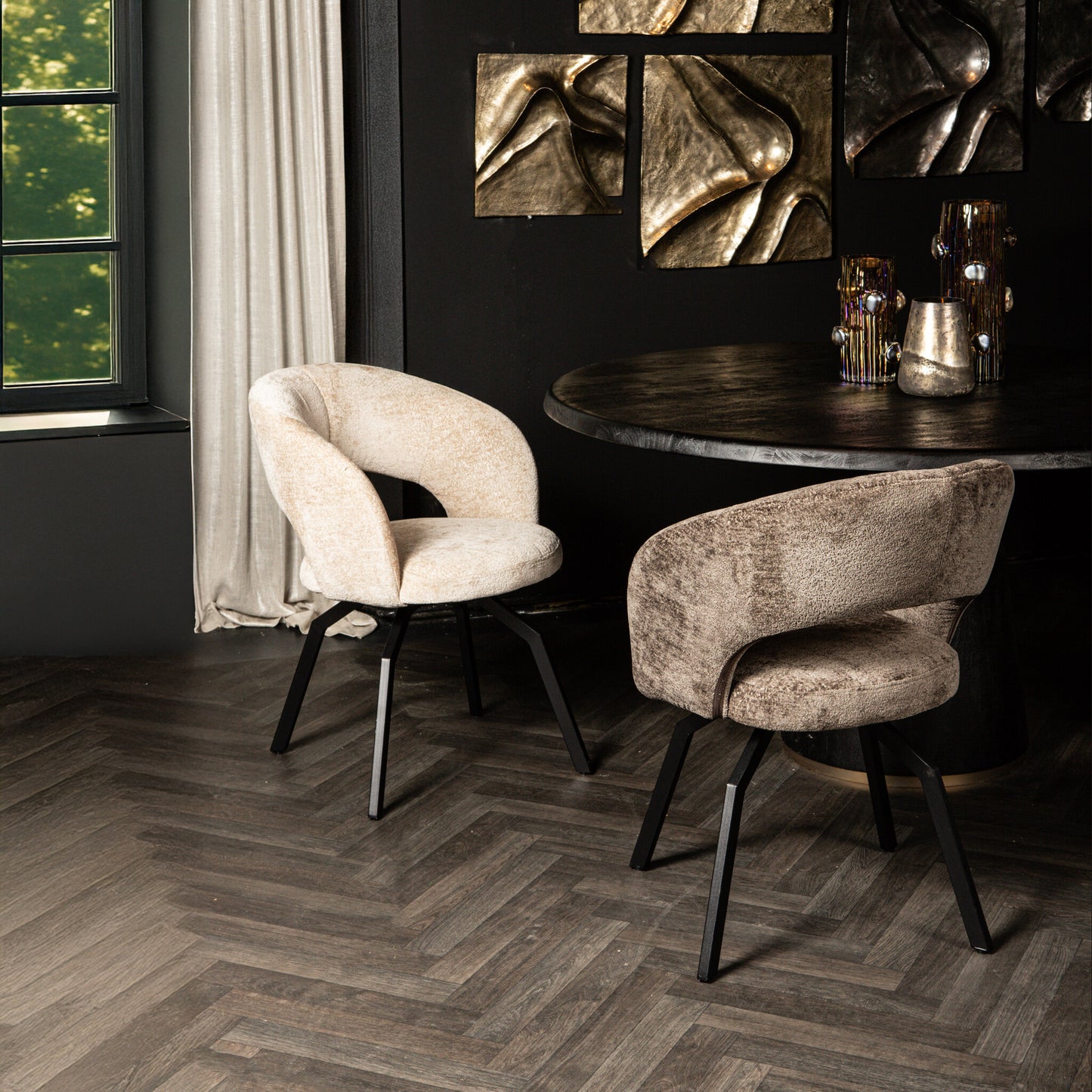 Aranea Dining Chair Mocca Symphony 6 (set of 2)