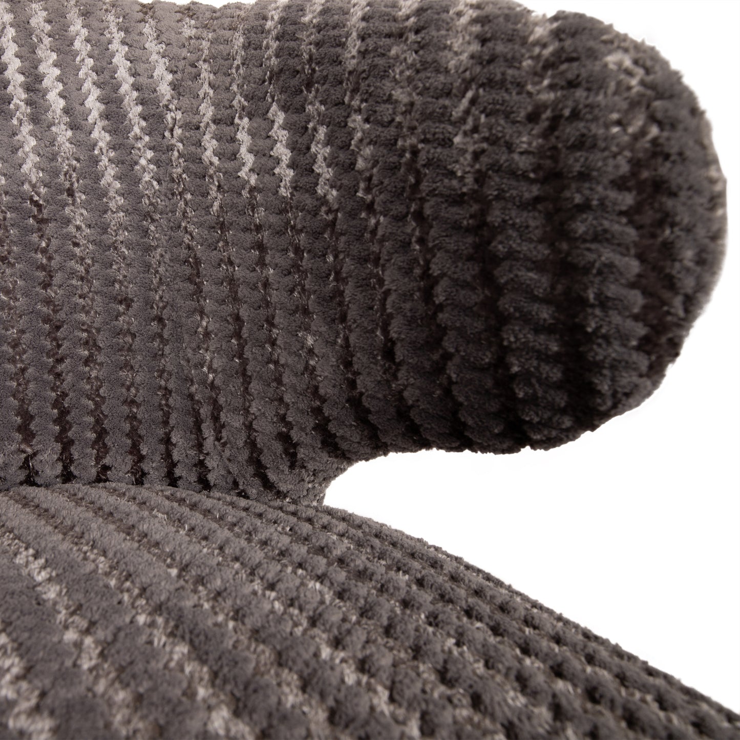 Fiori Taupe 19 Dining Chair Dark Brown Wood Legs