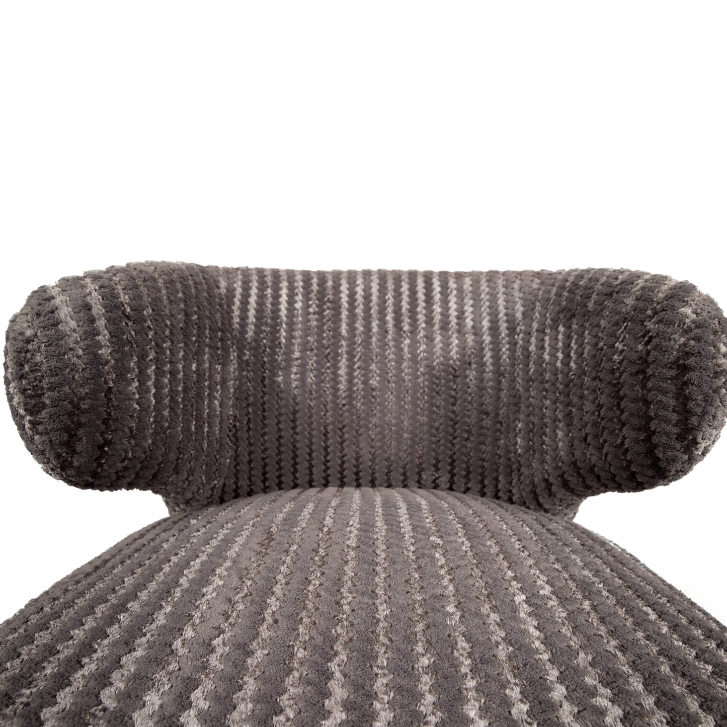 Fiori Taupe 19 Dining Chair Dark Brown Wood Legs