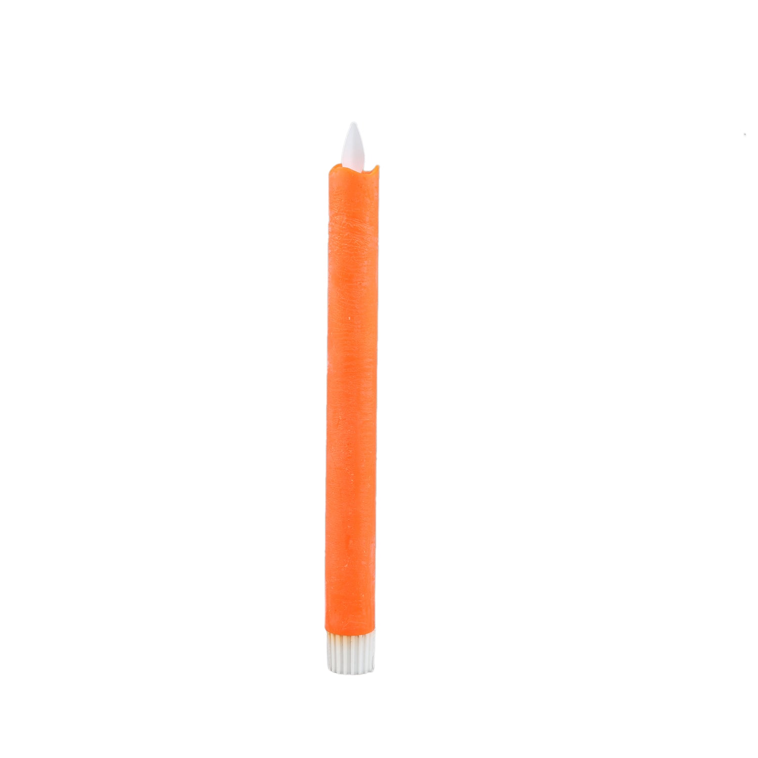 LED Dinerkaars Oranje Met Bewegende Vlam Set Van 2 - 6 Sets 22x2x2 cm