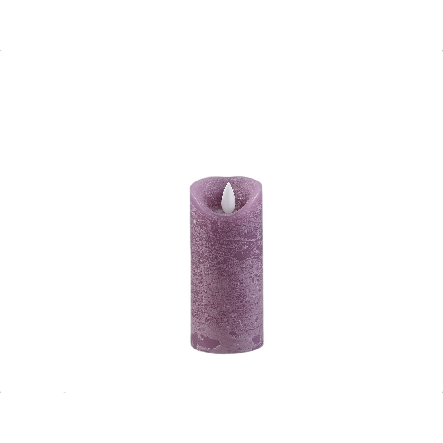 LED Kaars Lilac Rustiek Bewegende Vlam XS - Set van 12 12.5x5.5x5.5 cm