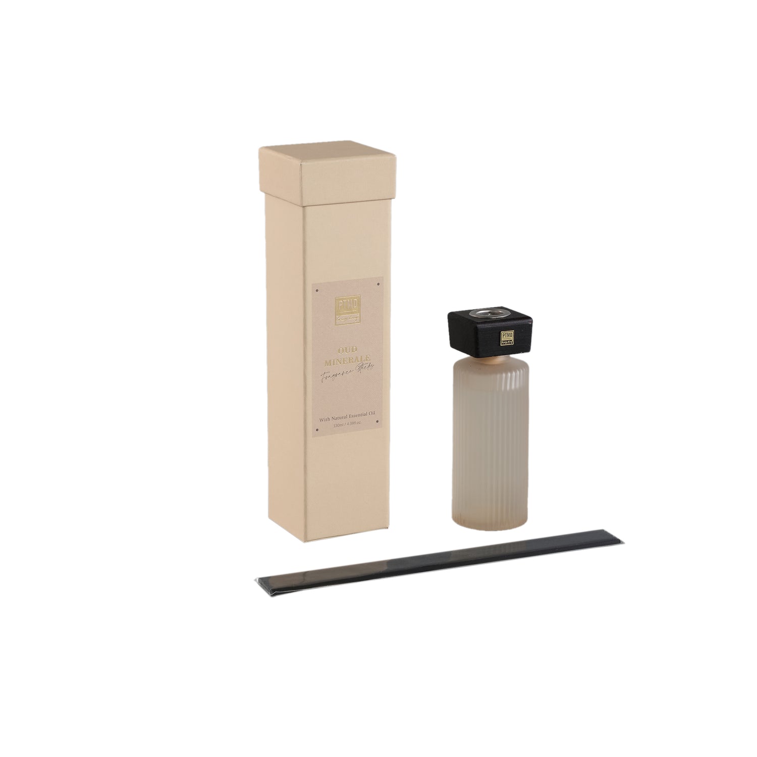 New Elements Oud Minerale Geurstokjes 130ml Set van 6 Stuks - 6 Sets 13x5x5 cm