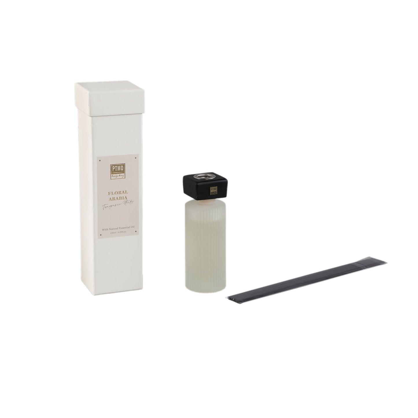 New Elements Floral Arabia Geurstokjes 130ml Set van 6 Stuks - 6 Sets 13x5x5 cm
