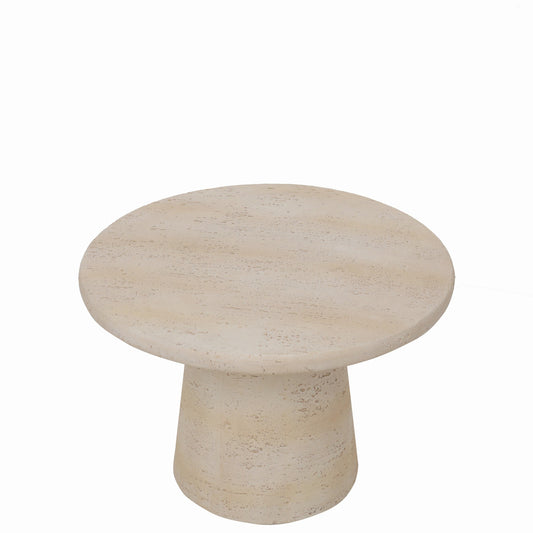 Adwin Cream MGO Mix Coffeetable Travertine Look L