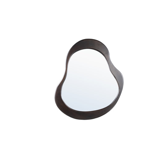 Barragh Brown Solid Wood Organic Mirror