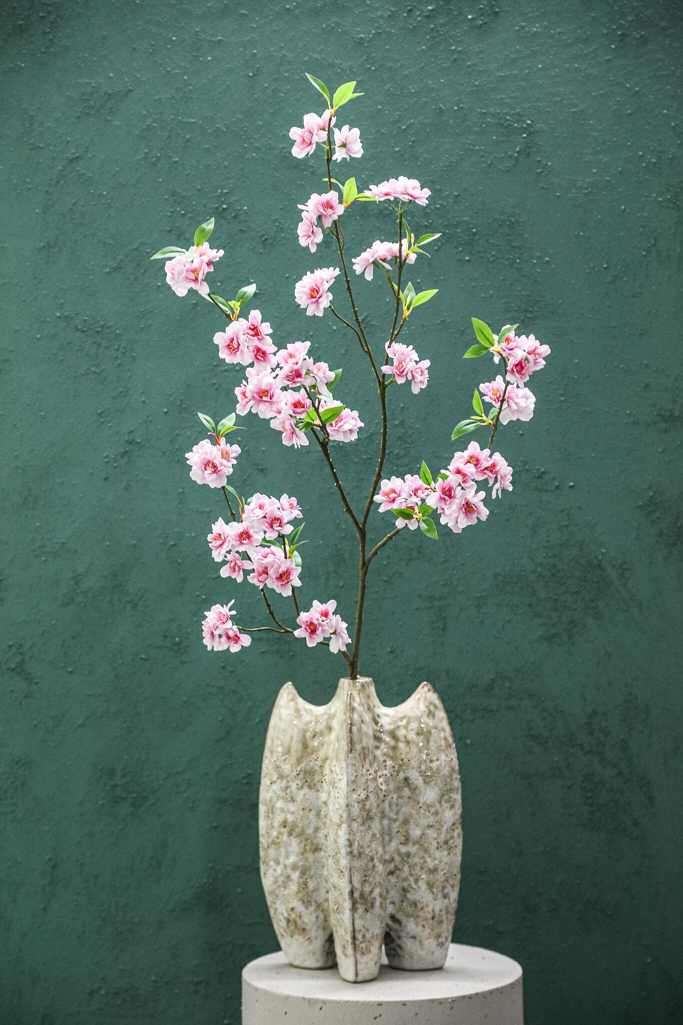 Blossom Flower Roze Bloesem Spray Set van 6 123x76x42 cm