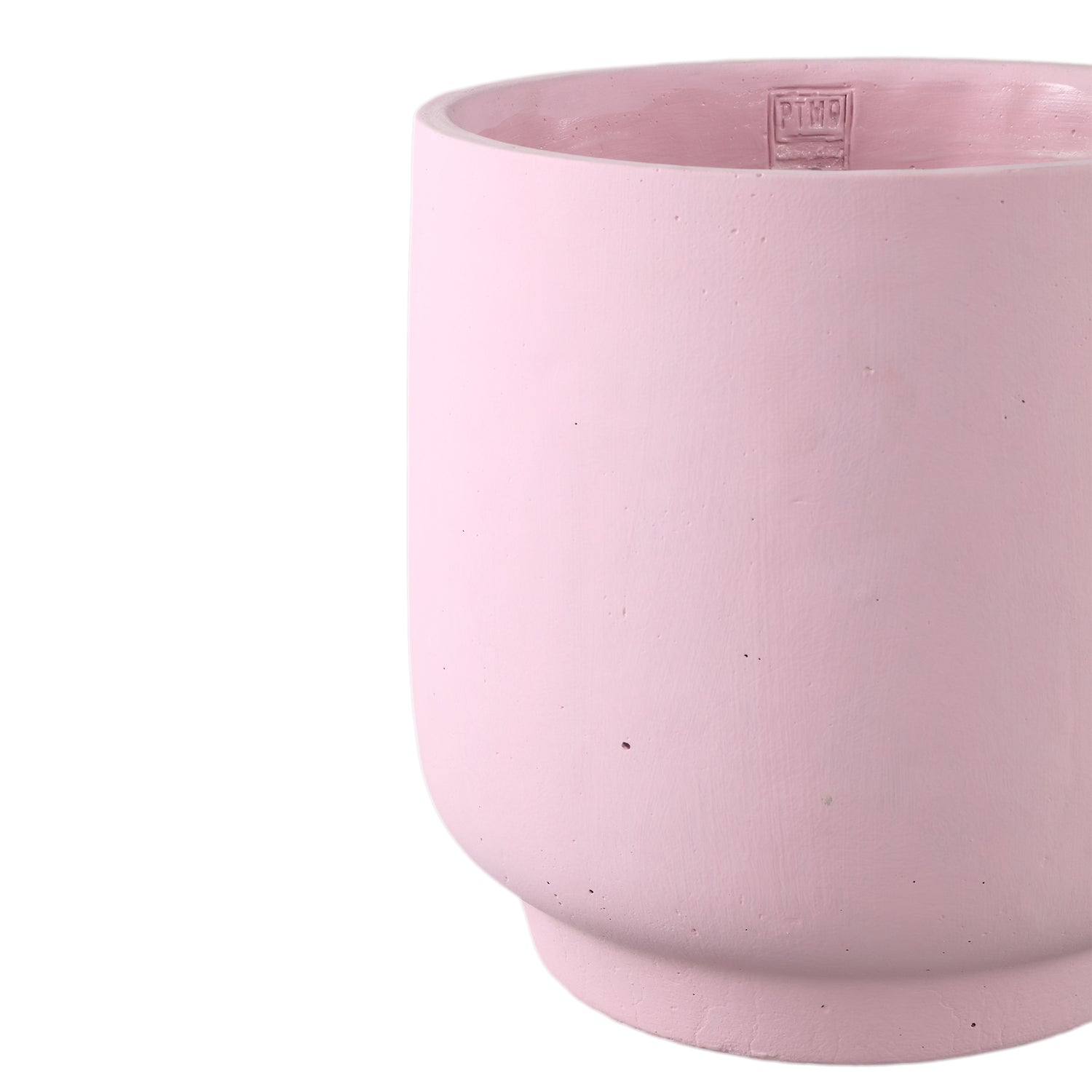 Aline Roze Ronde Cementpot Op Voet XXL 30x30x30 cm