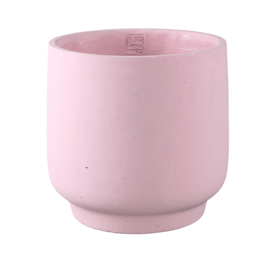 Aline Roze Ronde Cementpot Op Voet XXL 30x30x30 cm