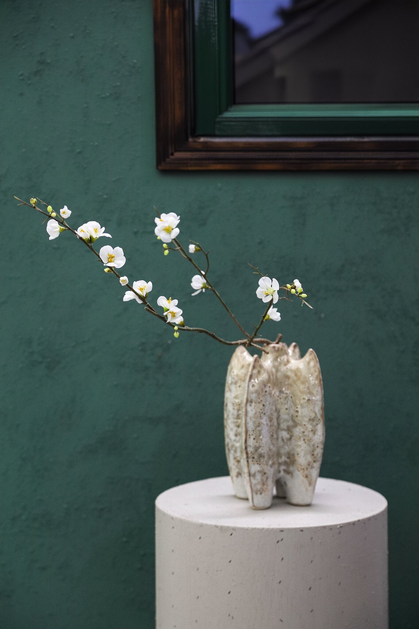 Blossom Japanse Kweepeer Wit S - Set van 12 89x52x19 cm