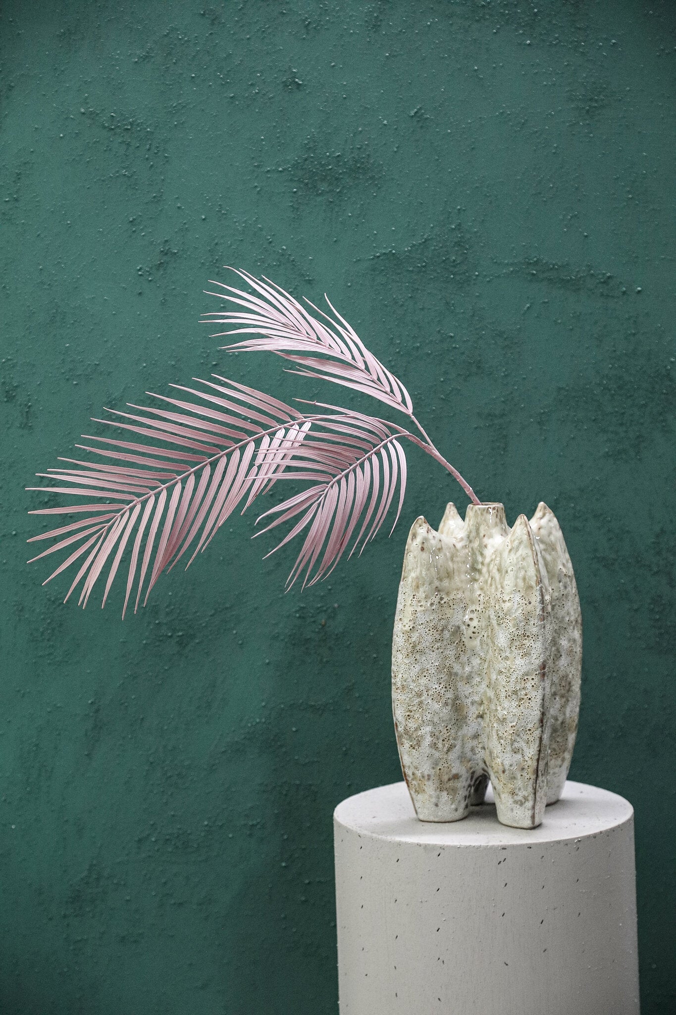 Leaves Plant Paarse Varen Spray - Set van 12 105x60x60 cm