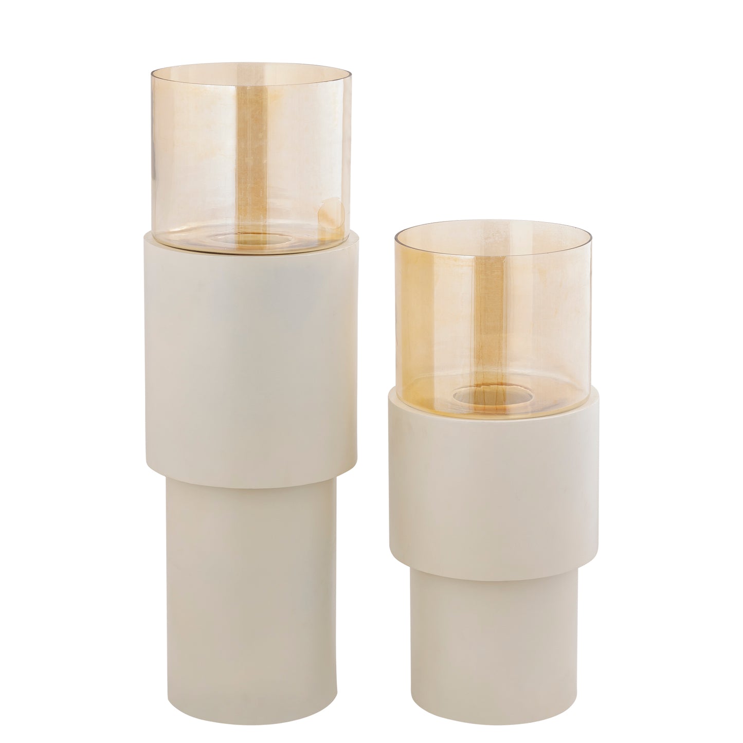 Soon Cream Iron Floor Stormlight Luster Glass S