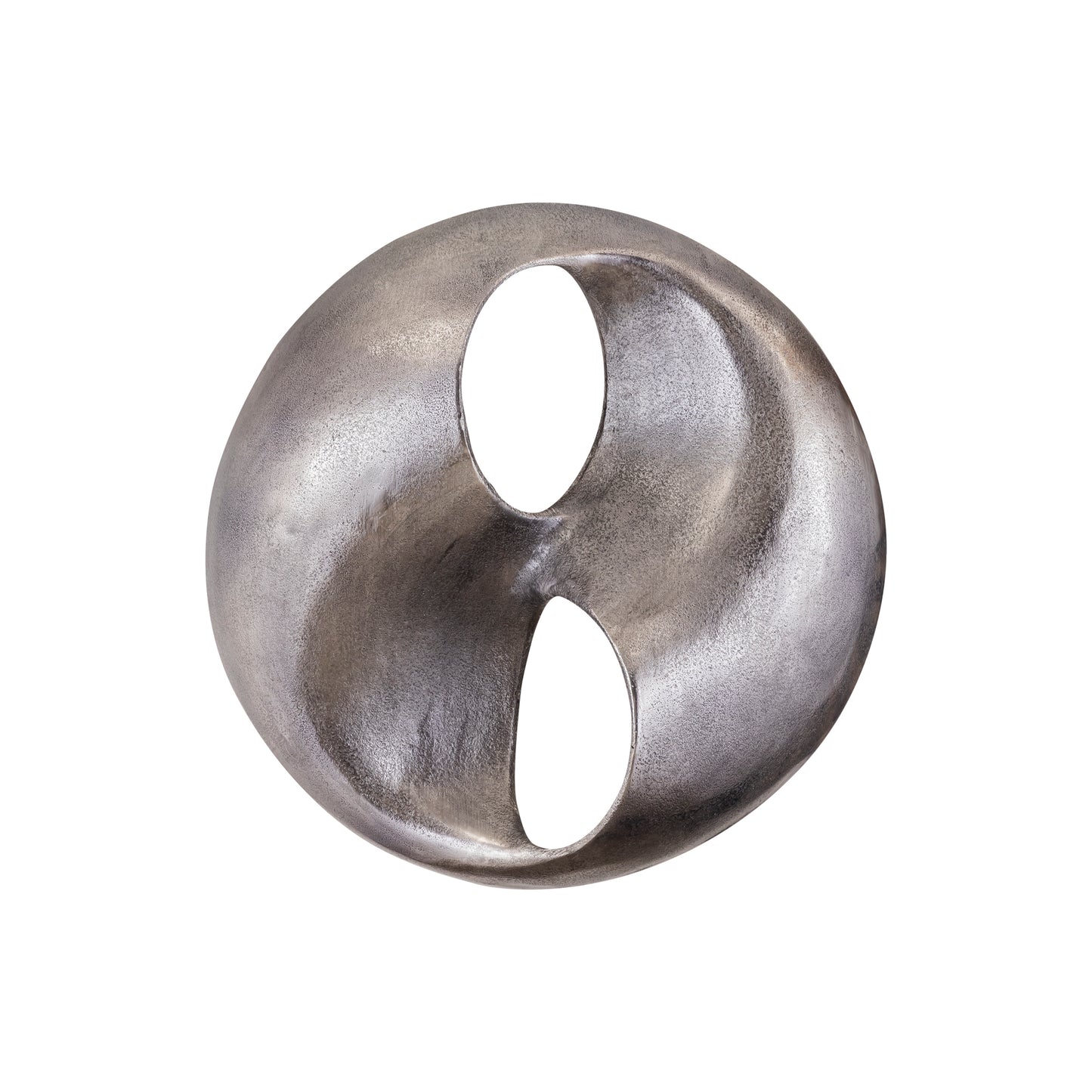 Deuie Nickelvergulde Gegoten Aluminium Wandpaneel Afgerond Klein 45x45x10 cm