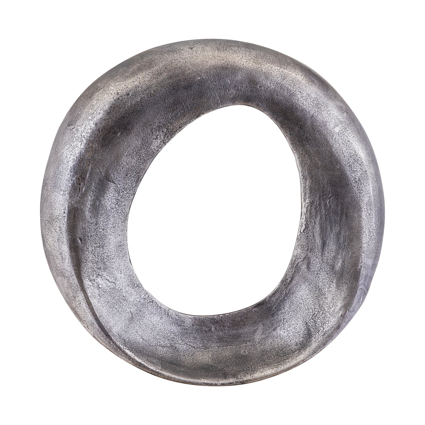 Daweson Nikkel Gegoten Aluminium Wandpaneel Open Rond L 70x70x7 cm