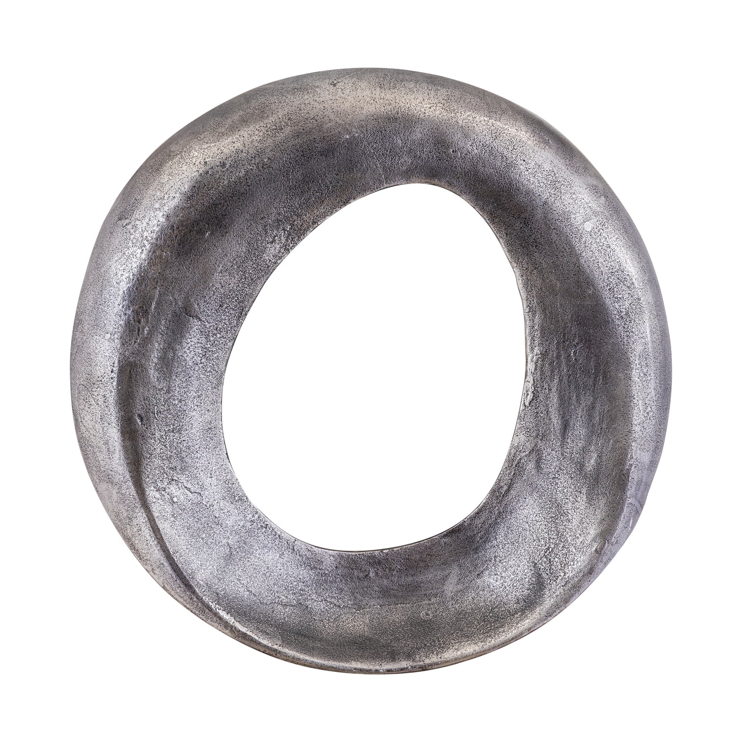 Daweson Nikkel Gegoten Aluminium Wandpaneel Open Rond L 70x70x7 cm