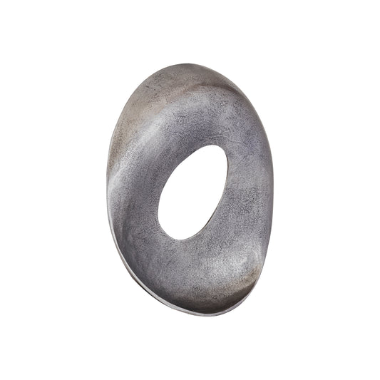 Daweson Nikkel Gegoten Aluminium Wandpaneel Open Rond S 45x45x6 cm
