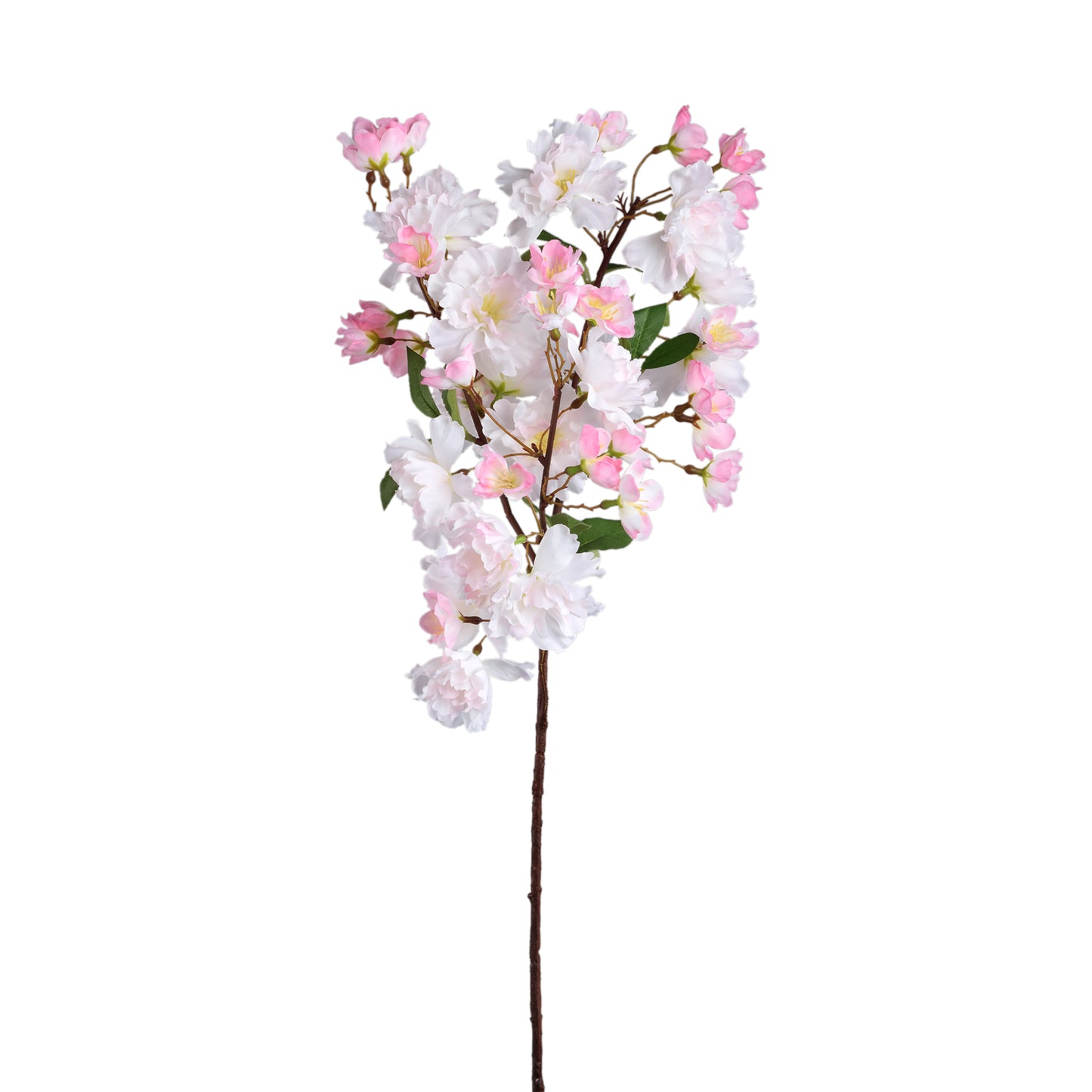 Blossom Flower Fel Roze Spray Lang - Set van 12 70x30x25 cm