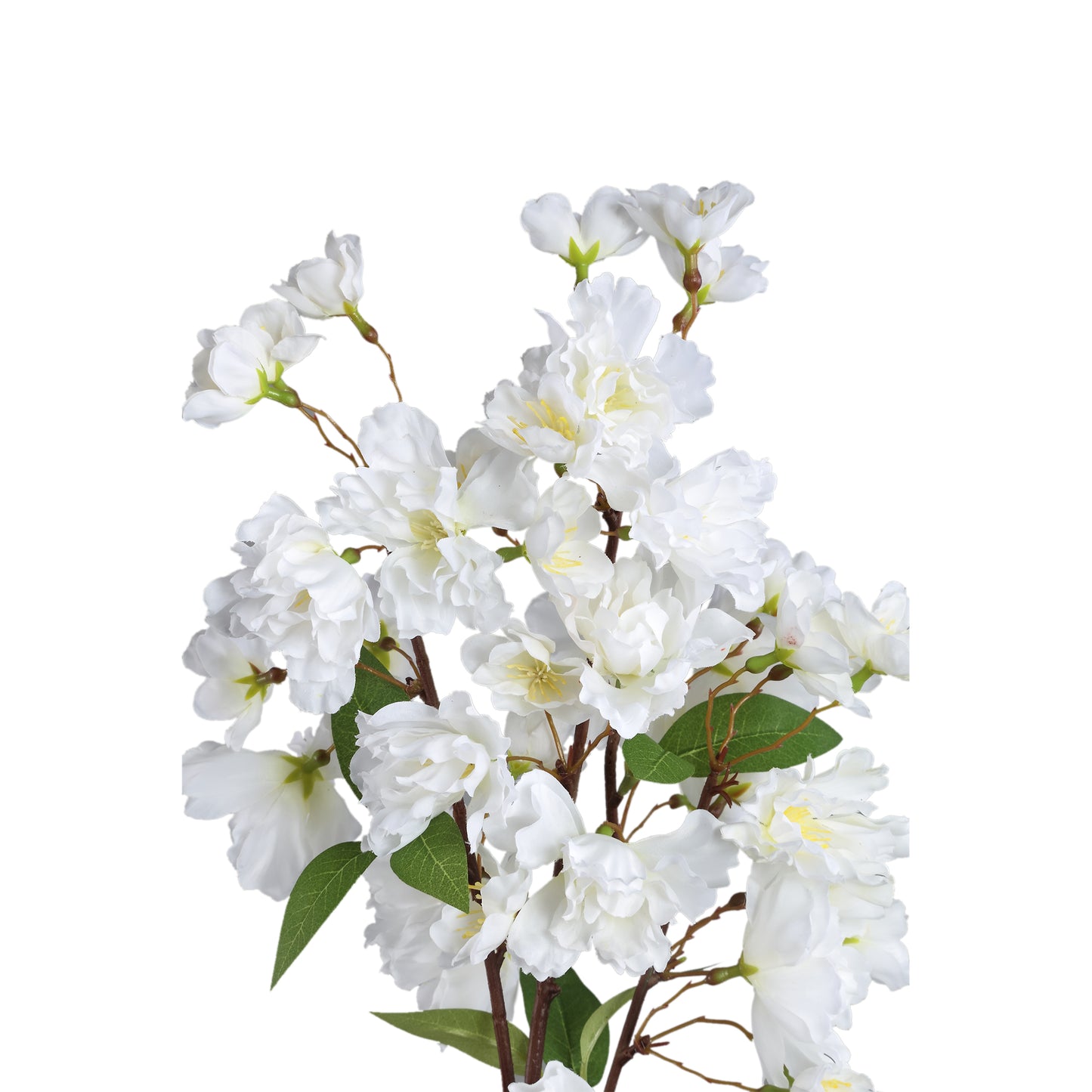 Blossom Flower Wit Spray Lang - Set van 12 70x30x25 cm