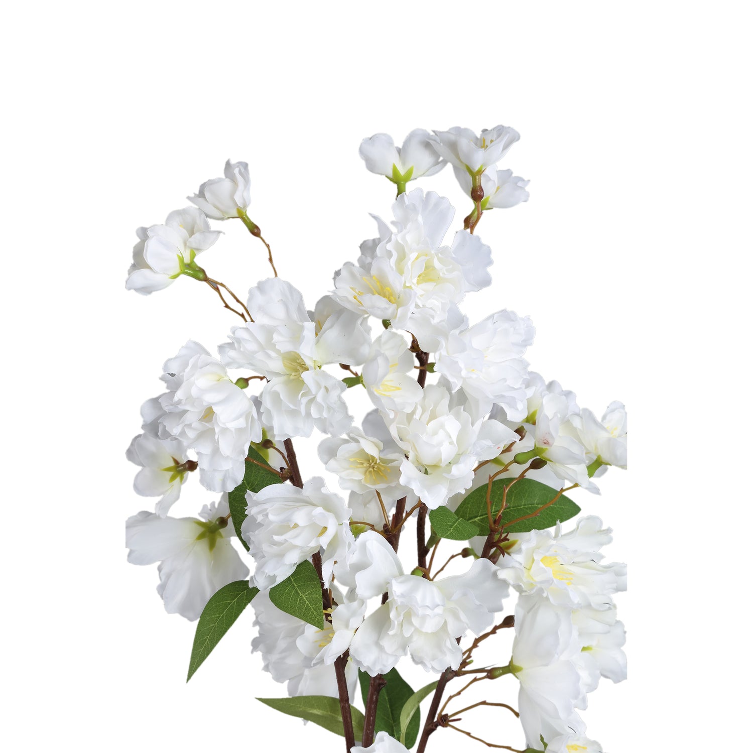 Blossom Flower Wit Spray Lang - Set van 12 70x30x25 cm