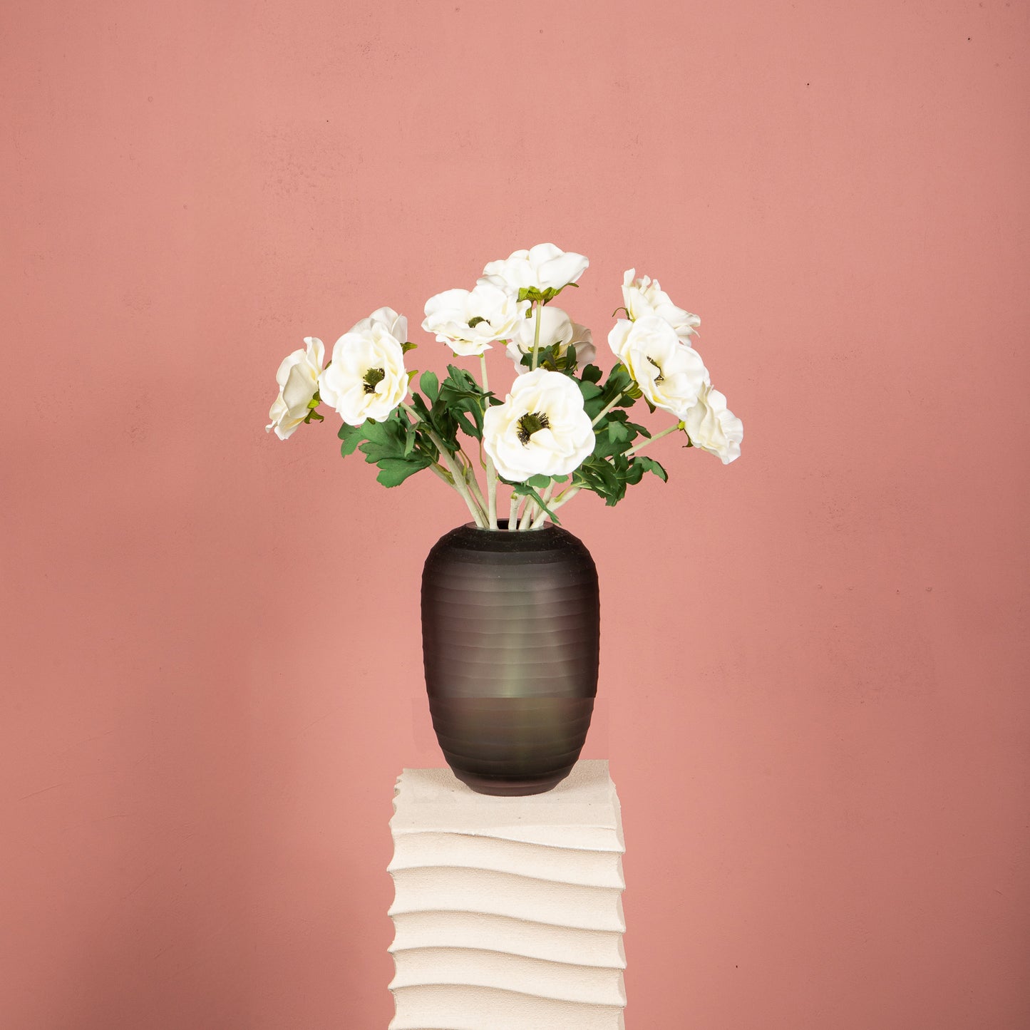 Garden Flower Witte Anemoon Spray - Set van 12 51x22x17 cm