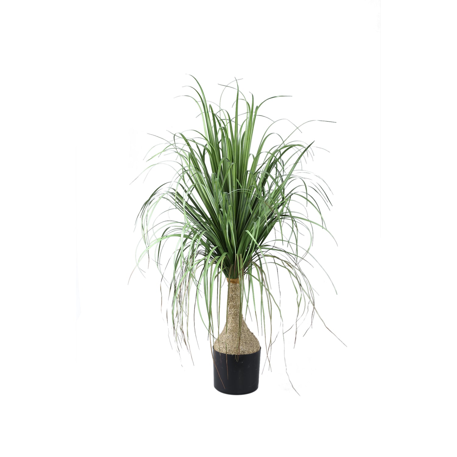 Leaves Plant Groen Ui Gras Op Kokospalm Set Van 2 Stuks - 2 Sets 98x60x75 cm