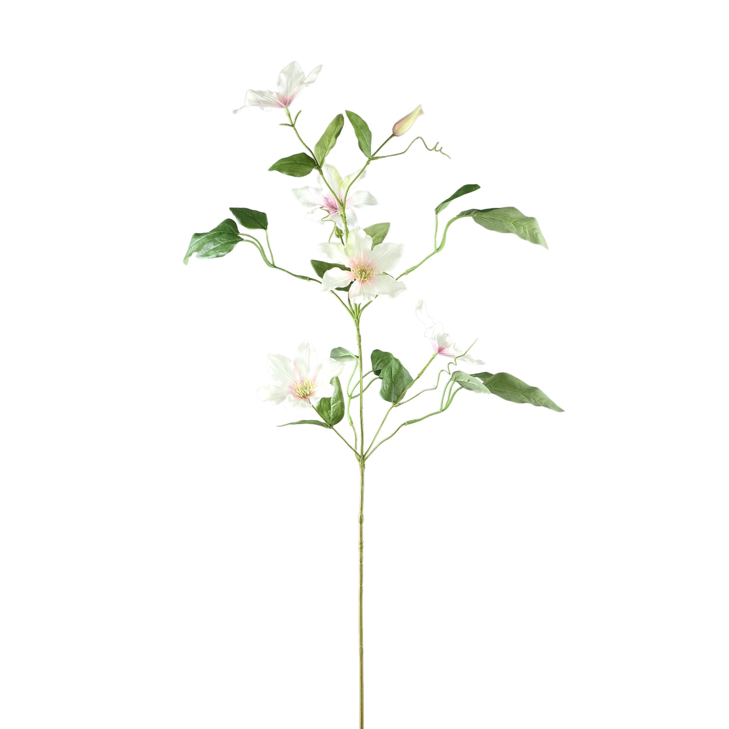 Garden Flower Witte Clematis Spray - Set van 6 108x50x42 cm