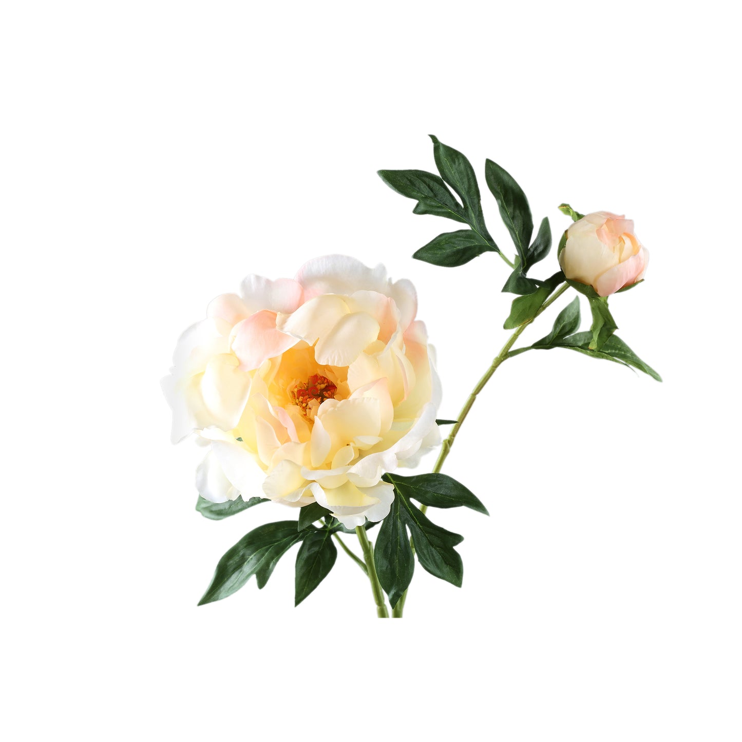Pioenrozen Bloem Spray Met Knop Serie - Set Van 12 Stuks - 12 Sets 65x33x30 cm